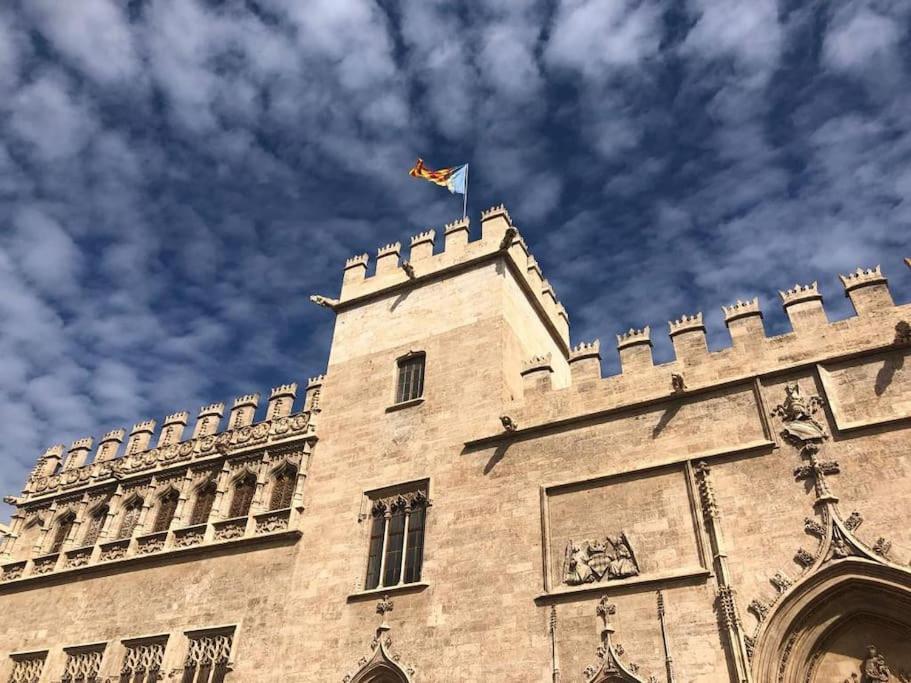 Loft Con Estilo Y Terraza En Centro Historico Appartement Valencia Buitenkant foto