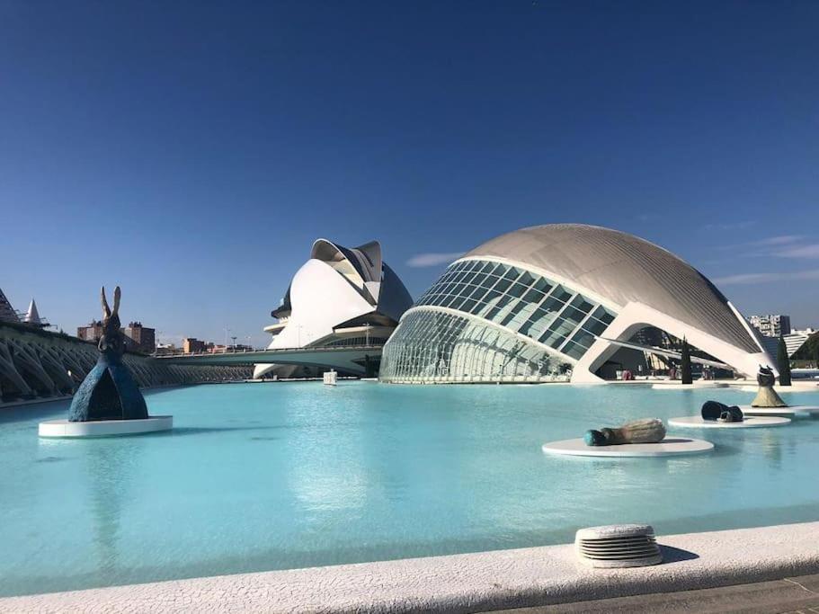 Loft Con Estilo Y Terraza En Centro Historico Appartement Valencia Buitenkant foto